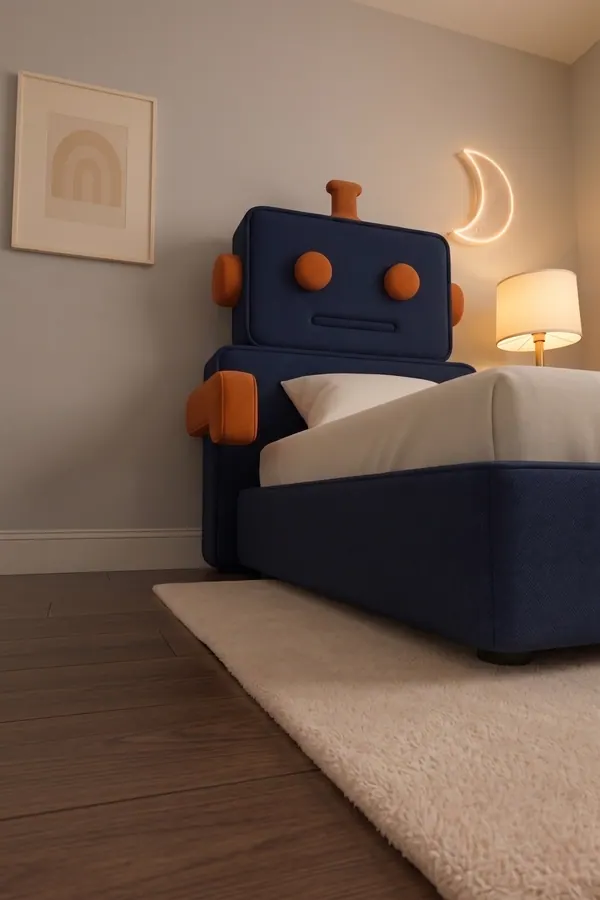Robot bed render - Babyfair