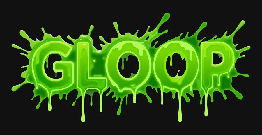 Gloop logo - Coldline