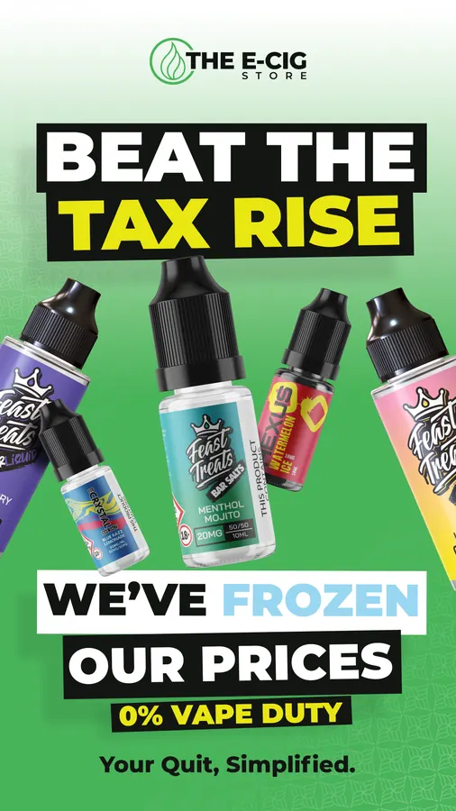 Beat the tax rise - The E-Cig Store