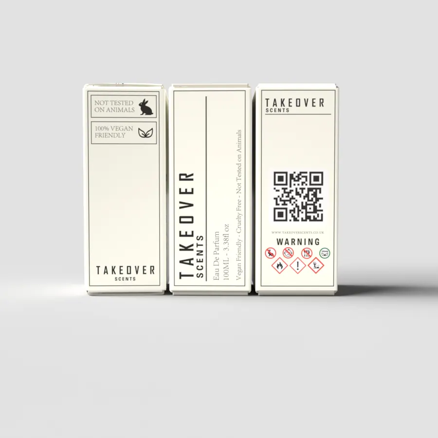 Cream cartons - Takeover Scents